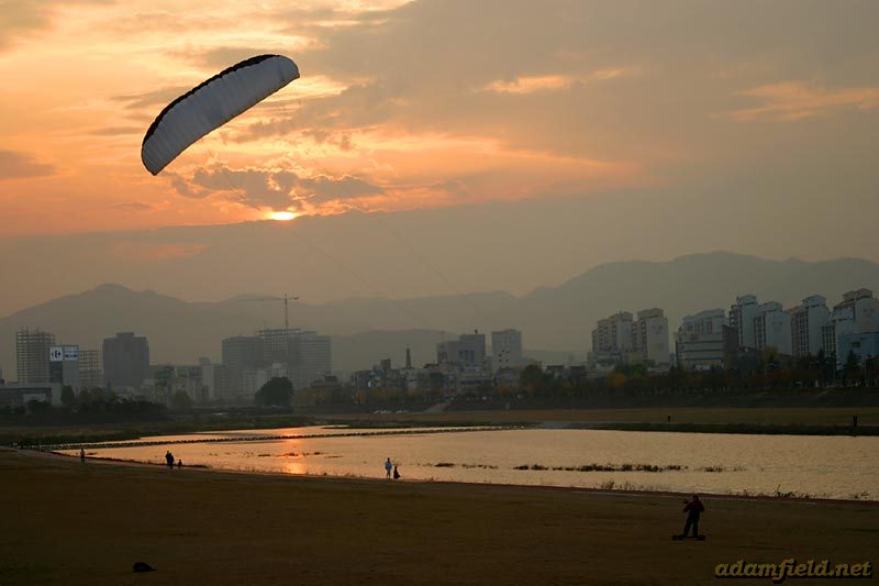 Kite Sunset