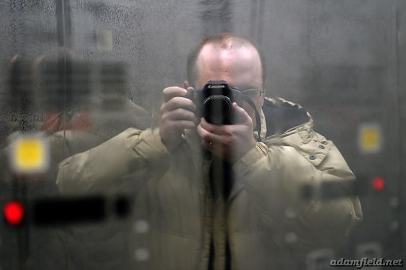 Elevator Self Portrait